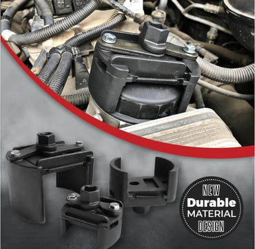 Effortless Oil Filter Changes - Adjustable Oil Filter Wrench Car Care and Maintenance